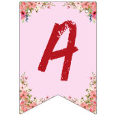 かわいい猫ネコちゃん誕生パーティー バンティングフラッグ (第2の旗)