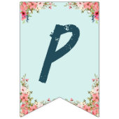 かわいい猫ネコちゃん誕生パーティー バンティングフラッグ (第3の旗)