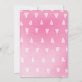 かわいい猫ネコちゃん誕生パーティー 招待状 (裏面)