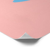 かわいい猫ネコハートバレンタインインスパイア | ポスター (角)