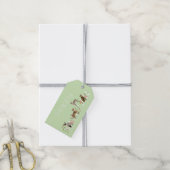 かわいい猫ハッピーイースタープレゼントラベル ギフトタグ (より糸付き)