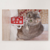 かわいい猫パズル ジグソーパズル (横)