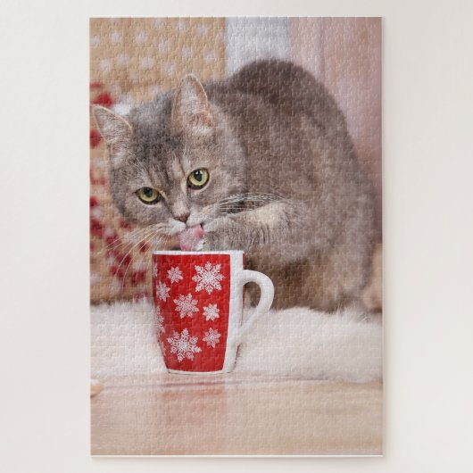 かわいい猫パズル ジグソーパズル (縦)