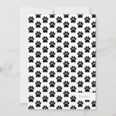 かわいい猫パーソナライズされたの里親募集|過去記事 招待状 (裏面)