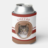 かわいい猫フォトクーラーボックス 缶クーラー (缶正面)