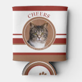 かわいい猫フォトクーラーボックス 缶クーラー (正面)