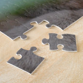 かわいい猫フォトポートレート ジグソーパズル (側面)