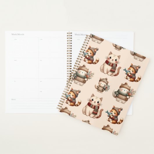 かわいい猫プランナー プランナー手帳 (ディスプレー)