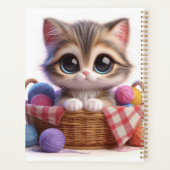 かわいい猫プランナー プランナー手帳 (裏面)