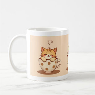 かわいい猫マグカップのコーヒーとお茶 コーヒーマグカップ