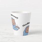 かわいい猫マグカップ カフェラテマグ (正面)