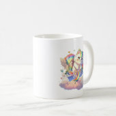 かわいい猫マグカップ コーヒーマグカップ (正面右)