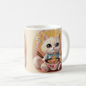 かわいい猫マグカップ コーヒーマグカップ (正面右)