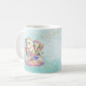 かわいい猫マグカップ コーヒーマグカップ (正面左)