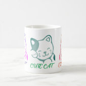 かわいい猫マグカップ コーヒーマグカップ (中央)