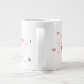 かわいい猫マグカップ ジャンボコーヒーマグカップ (裏面)