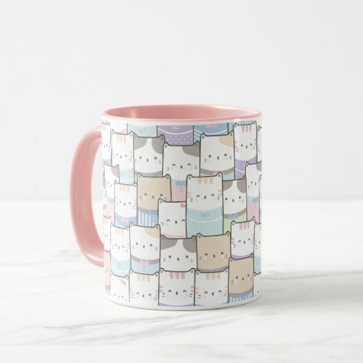 かわいい猫マグカップ マグカップ (正面左)