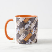 かわいい猫マグカップ マグカップ (左)