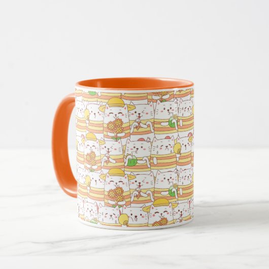 かわいい猫マグカップ マグカップ (正面左)