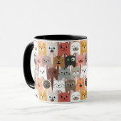 かわいい猫マグカップ マグカップ (正面左)