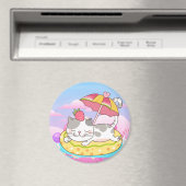 かわいい猫マグネット マグネット (インサイチュ (食洗機))