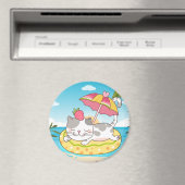 かわいい猫マグネット マグネット (インサイチュ (食洗機))