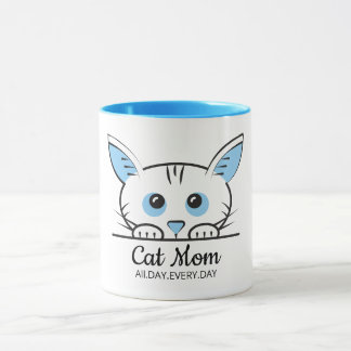 かわいい猫ママのコーヒーマグ マグカップ