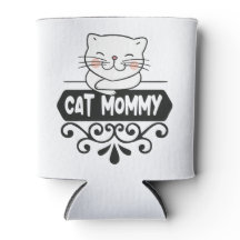 かわいい猫ママのペット動物愛好家