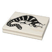 かわいい猫ママは家族が大好き ラバースタンプ (スタンプ)