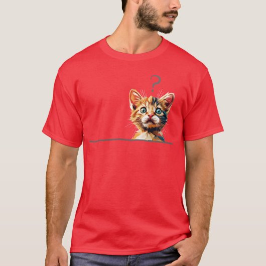 かわいい猫ママ猫好きジオ猫ロンリーキャットフライ Tシャツ (正面)