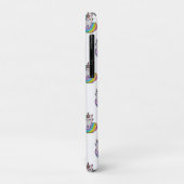 かわいい猫ユニコーン虹 Case-Mate iPhoneケース (裏面/左)