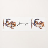 かわいい猫ヨガマット ヨガマット (裏面(横))