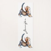 かわいい猫ヨガマット ヨガマット (裏面)