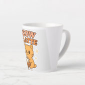 かわいい猫ラテマグカップ、小さなコーヒーカップ カフェラテマグ (右アングル)