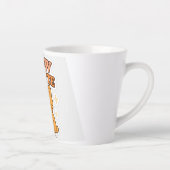 かわいい猫ラテマグカップ、小さなコーヒーカップ カフェラテマグ (右)