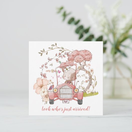 かわいい猫ヴィンテージカーガール誕生のお知らせ (スタンド正面)