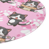 かわいい猫切り板 カッティングボード (角)