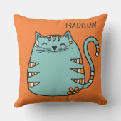 かわいい猫名前をカスタムする&カラー装飾用クッション クッション (裏面)