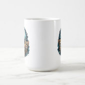 かわいい猫好きのための天体のコーヒーカップ コーヒーマグカップ (中央)