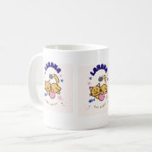 かわいい猫好きのコーヒーカップデザイン コーヒーマグカップ (正面左)