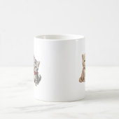 かわいい猫好きのコーヒーマグ コーヒーマグカップ (中央)