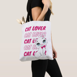 かわいい猫好きトートバッグ – かわいいマンガ猫 トートバッグ