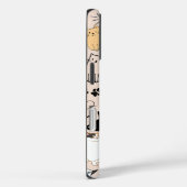 かわいい猫好き柄の電話ケース Case-Mate iPhoneケース (裏面 / 右)
