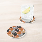 かわいい猫好き猫たち コースター (側面)