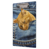 かわいい猫好き記念ギフト クリップボード (左)