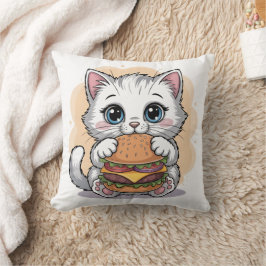 かわいい猫好き | おしゃれな猫のデコラティブスローピロー クッション