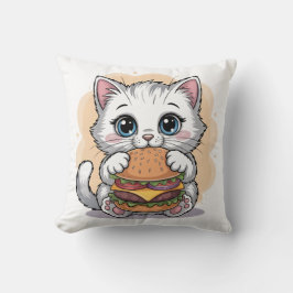 かわいい猫好き | おしゃれな猫のデコラティブスローピロー クッション