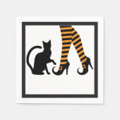 かわいい猫好き&ペットの親 スタンダードカクテルナプキン (正面)