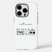 かわいい猫好き Case-Mate iPhoneケース (裏面)