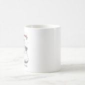 かわいい猫家族マグカップ 愛する家族 愛は始まり コーヒーマグカップ (中央)